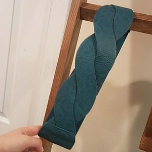 Teal Elastic Belt